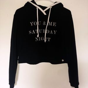 Kendal & Kylie Cropped Hoodie